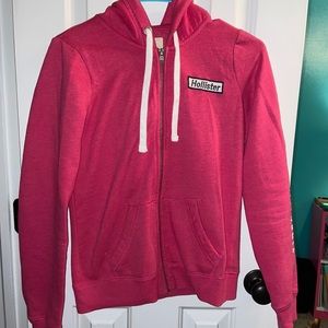Hollister zip up jacket